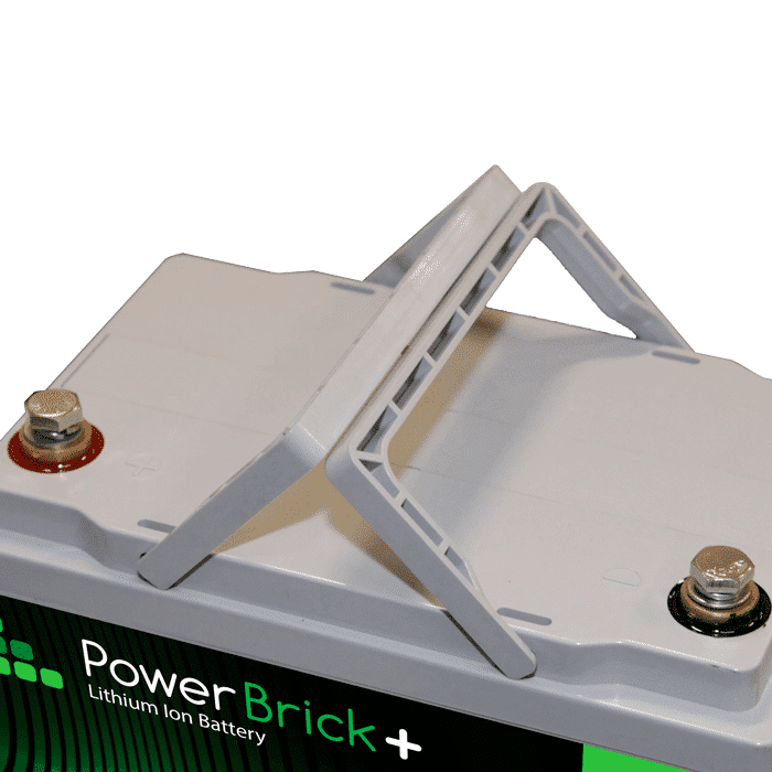 Wasserdichte Lithium-Batterie PowerTeck Powerbrick+ 12V 70Ah